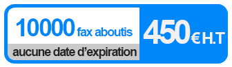 Tarif fax-mailing 10000 envois